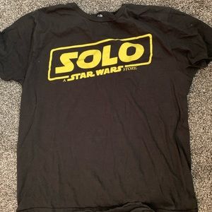 Star Wars Black Crew Neck Tee